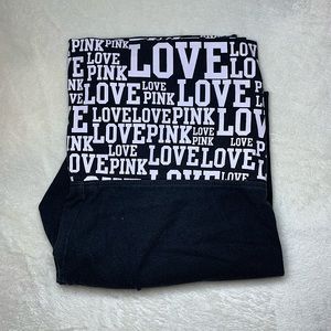 PINK Victoria’s Secret black yoga pants